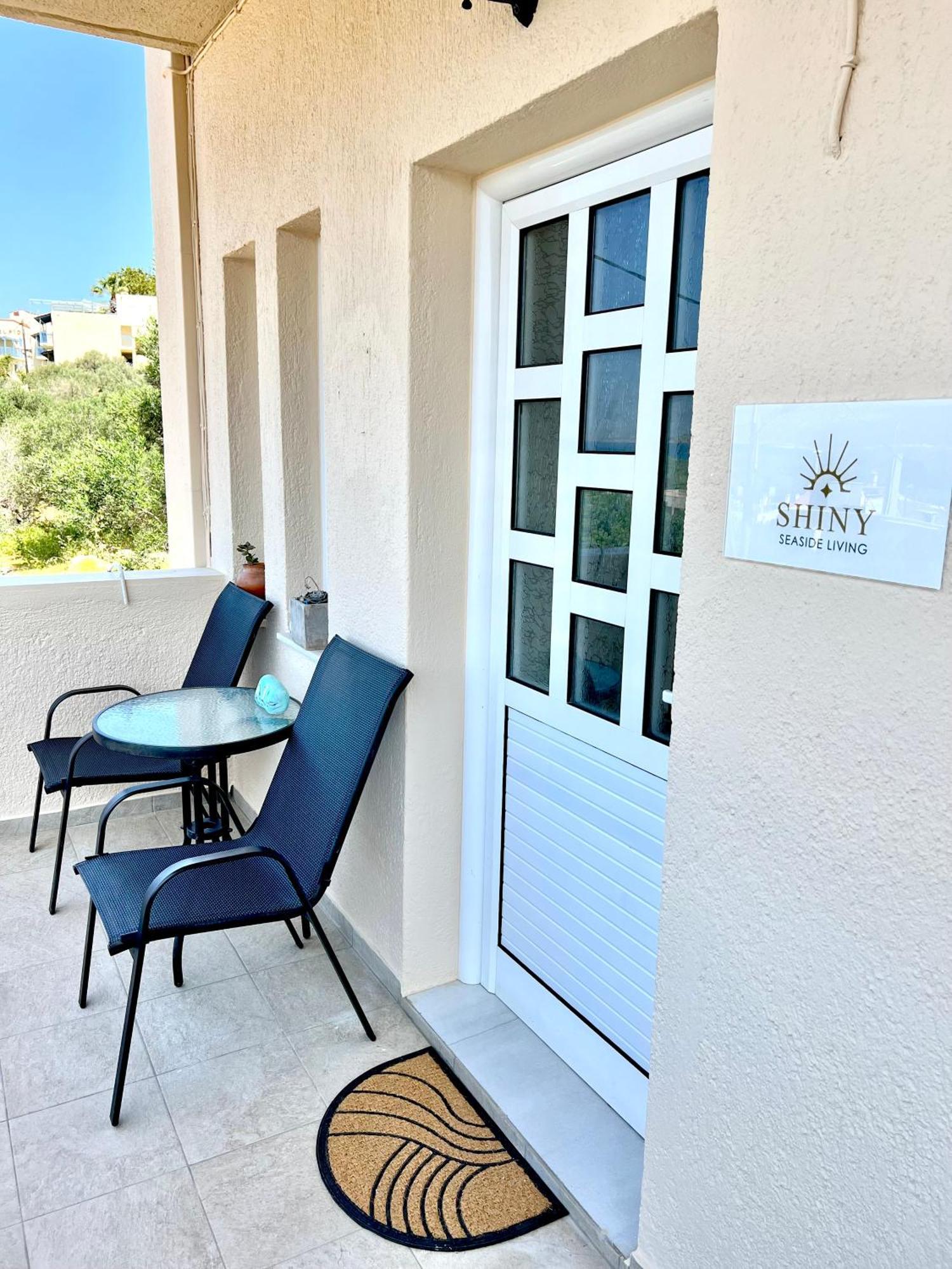 “Shiny” Sea View Apartment At Istron Agios Nikolaos Exterior foto